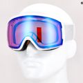 Gogle narciarskie Smith Proxy white vapor/chromapop photochromic rose flash 10
