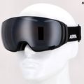 Gogle narciarskie Alpina Double Jack Mag Q-Lite black matt/mirror black 12
