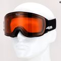 Gogle narciarskie Alpina Nakiska black matte/orange 10