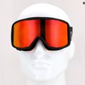 Gogle narciarskie dziecięce Atomic Count JR Cylindrical black/red flash 9