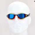 Okulary do pływania dziecięce Speedo Fastskin Hyper Elite Mirror black/salso/atomic lime/sapphire 8