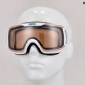 Gogle narciarskie UVEX Downhill 2000 S V white/mirror silver/variomatic clear 7