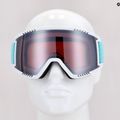 Gogle narciarskie HEAD Contex silver/turquoise 7