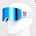 Gogle snowboardowe damskie ROXY Storm Women bright white/amber rose ml turquesa 8
