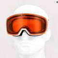 Gogle narciarskie Alpina Nakiska white matt/orange 5