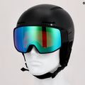 Kask narciarski Salomon Driver Pro Sigma black/emerald 17