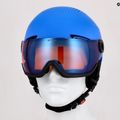 Kask narciarski dziecięcy Alpina Zupo Visor Q-Lite blue matt 14