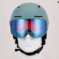 Kask narciarski Salomon Driver Prime Sigma Plus wrought iron/silver pink/sky blue 15