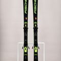 Narty zjazdowe Fischer RC4 RCS Black Allride + wiązania RC4 Z11 PR black/yellow 12