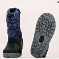 Śniegowce dziecięce CMP Sneewy Snowboots black blue/fucsia 13