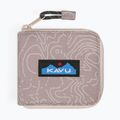 Portfel KAVU Zip Around taupe topo