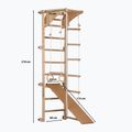 Drabinka gimnastyczna RINAGYM ECO-PINE+SLIDE 7