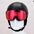 Kask narciarski Salomon Driver Prime Sigma Plus black/poppy red/ice blue 11