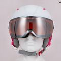 Kask narciarski dziecięcy HEAD Maja Visor Jr white 11