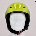 Kask narciarski dziecięcy 4F M016 canary green 15