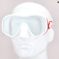 Maska do nurkowania Mares Jupiter white/red 8