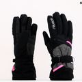 Rękawice narciarskie damskie Reusch Hannah R-TEX XT blck/blck melang/pink glo 8