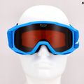 Gogle narciarskie dziecięce Alpina Piney blue matt/orange 9