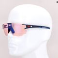 Okulary przeciwsłoneczne Julbo Aerospeed Reactiv High Contrast dark blue/dark blue/orange 6