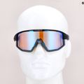 Okulary przeciwsłoneczne Bliz Fusion Nano Optics Nordic Light matt black/ coral/ orange blue multi 7