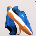 Buty do siatkówki dziecięce PUMA Varion royal/puma white 12