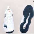 Buty do siatkówki Mizuno Wave Dimension white/dark denim/blue jasper 12