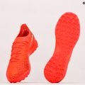 Buty piłkarskie męskie PUMA Ultra Ultimate Cage fiery coral/fizzy light/puma black 11