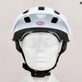 Kask rowerowy dziecięcy Bell Nomad Jr matte white purple 9