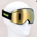 Gogle narciarskie HEAD F-LYT lime/black 9