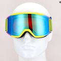 Gogle narciarskie Smith Squad neon yellow/chromapop everyday green mirror 10