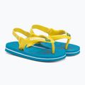 Sandały dziecięce Havaianas Baby Brasil Logo II white/blue/green/yellow 4