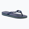 Japonki Havaianas Brasil Logo navy blue