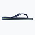 Japonki Havaianas Brasil Logo navy blue 2