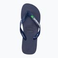 Japonki Havaianas Brasil Logo navy blue 6