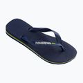 Japonki Havaianas Brasil Logo navy blue 8