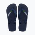 Japonki Havaianas Brasil Logo navy blue 10