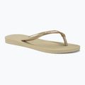 Japonki damskie Havaianas Slim sand grey / light golden