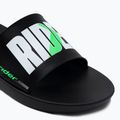 Klapki męskie RIDER Speed Graphics black/white/green 8