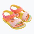 Sandały dziecięce Ipanema Brincar Papete Baby yellow/pink/orange 8