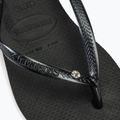 Japonki damskie Havaianas Slim Crystal Sw II black 7