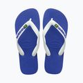 Japonki Havaianas Brasil Logo marine blue 10