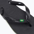Japonki Havaianas Brasil black 7