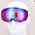 Gogle narciarskie Alpina Granby Q-Lite white gloss/blue sph 10