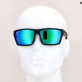 Okulary przeciwsłoneczne UVEX Lgl 29 black mat/mirror green 7