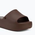 Klapki damskie Melissa Free Platform Ad bronze 7