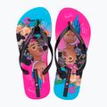 Japonki damskie Ipanema Graffiti V pink/black/blue 2