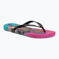 Japonki damskie Ipanema Graffiti V pink/black/blue