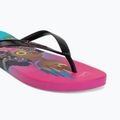 Japonki damskie Ipanema Graffiti V pink/black/blue 7