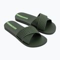 Klapki damskie Ipanema Street II green/dark green 2