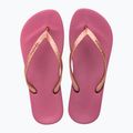 Japonki damskie Ipanema Anat Tan lilac/metallic pink 2